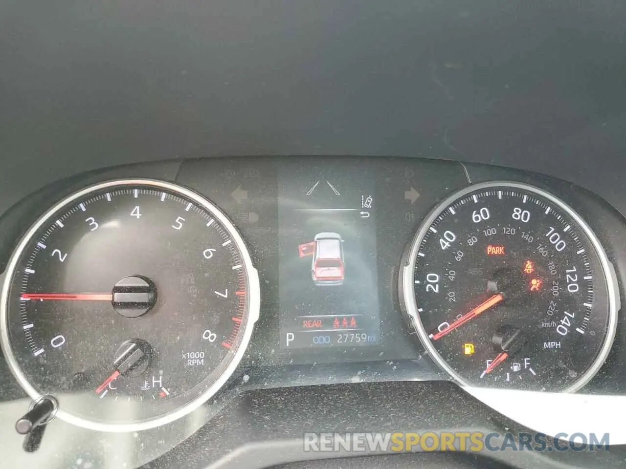 9 fotografías del automóvil dañado JTMF1RFV7KD045415 TOYOTA RAV4 2019