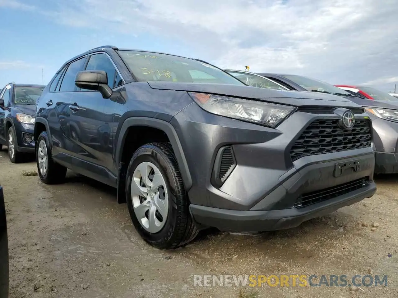4 fotografías del automóvil dañado JTMF1RFV7KD501140 TOYOTA RAV4 2019