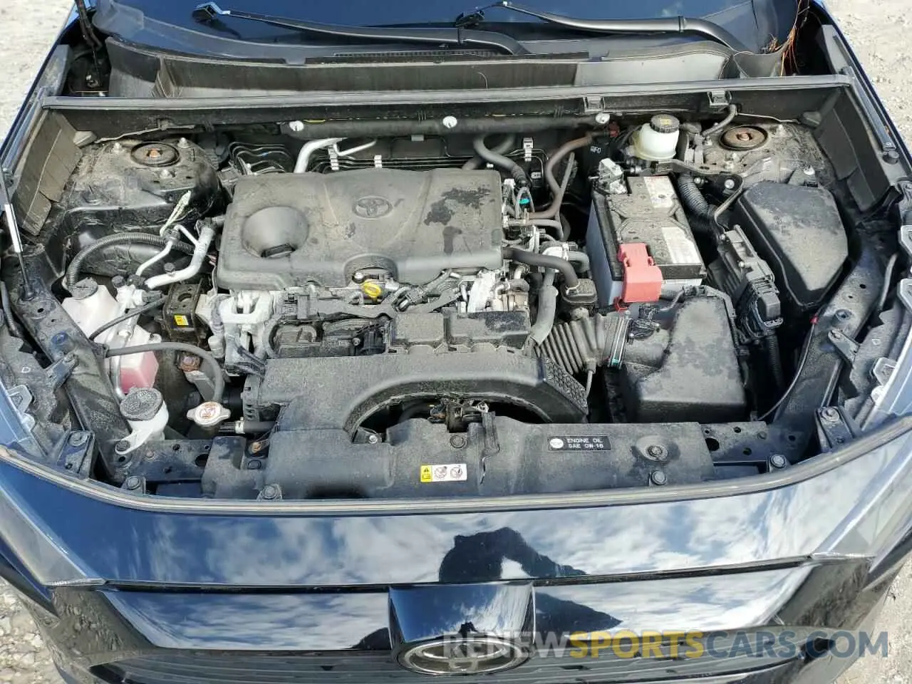 11 fotografías del automóvil dañado JTMF1RFV8KD002525 TOYOTA RAV4 2019