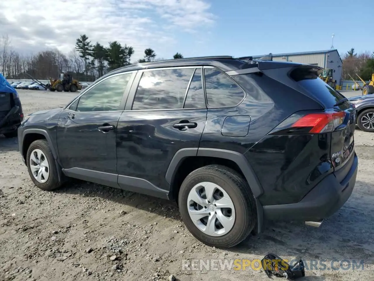 2 fotografías del automóvil dañado JTMF1RFV8KD002525 TOYOTA RAV4 2019