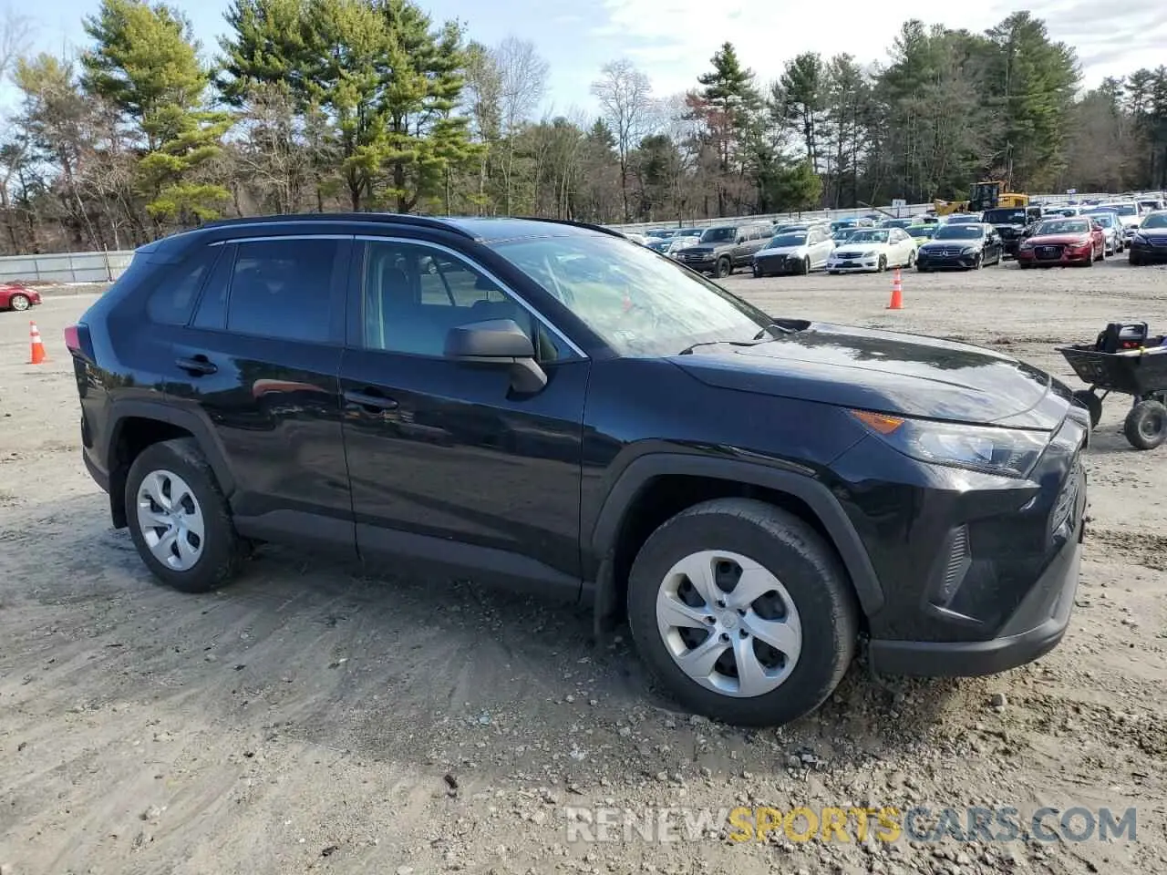 4 fotografías del automóvil dañado JTMF1RFV8KD002525 TOYOTA RAV4 2019