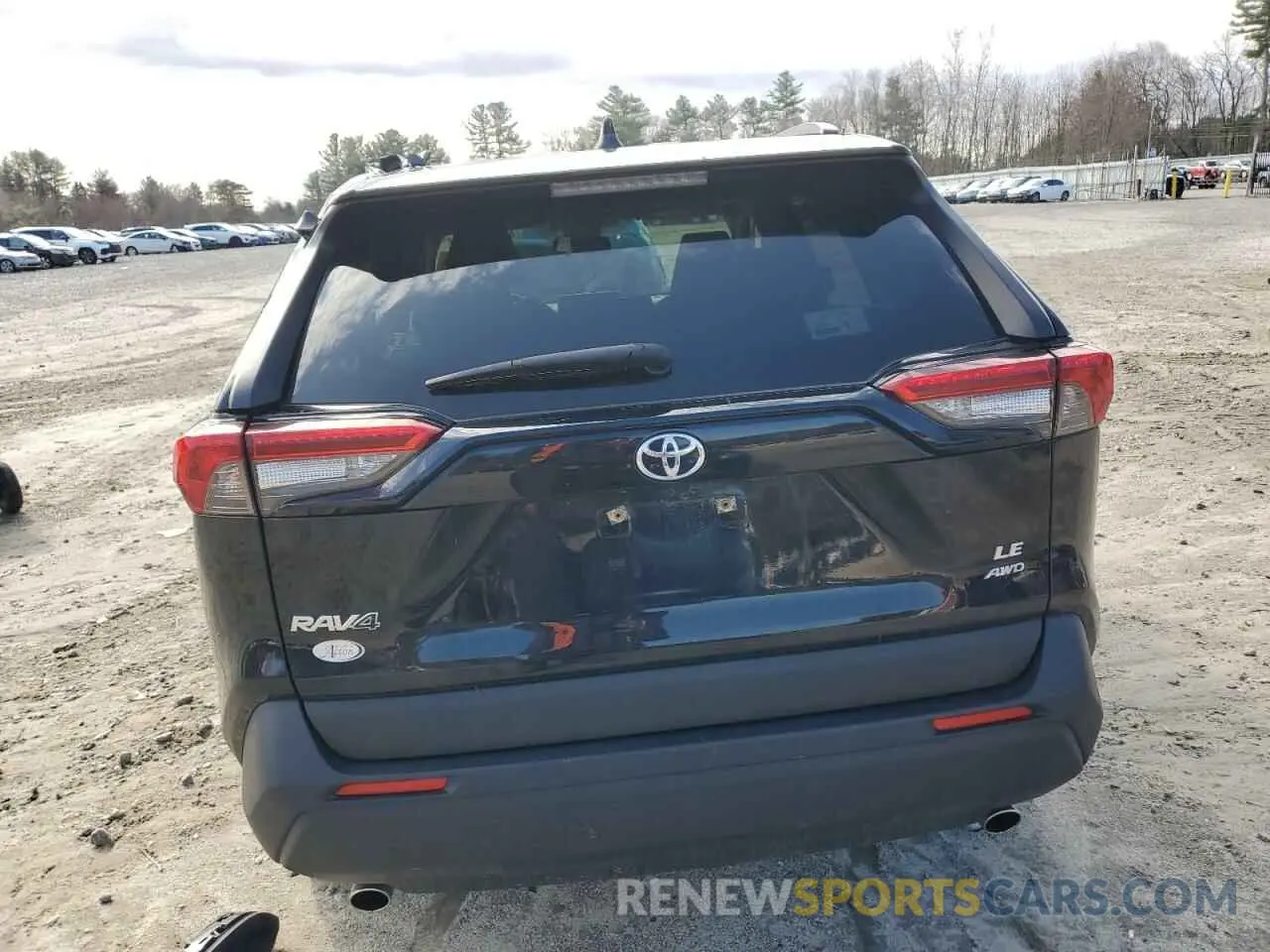 6 fotografías del automóvil dañado JTMF1RFV8KD002525 TOYOTA RAV4 2019