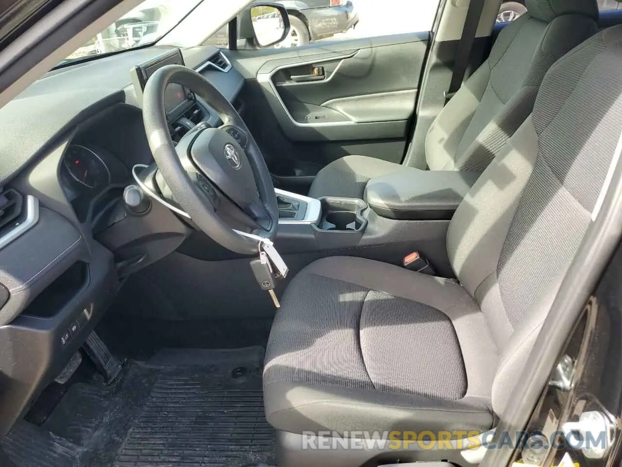 7 fotografías del automóvil dañado JTMF1RFV8KD002525 TOYOTA RAV4 2019