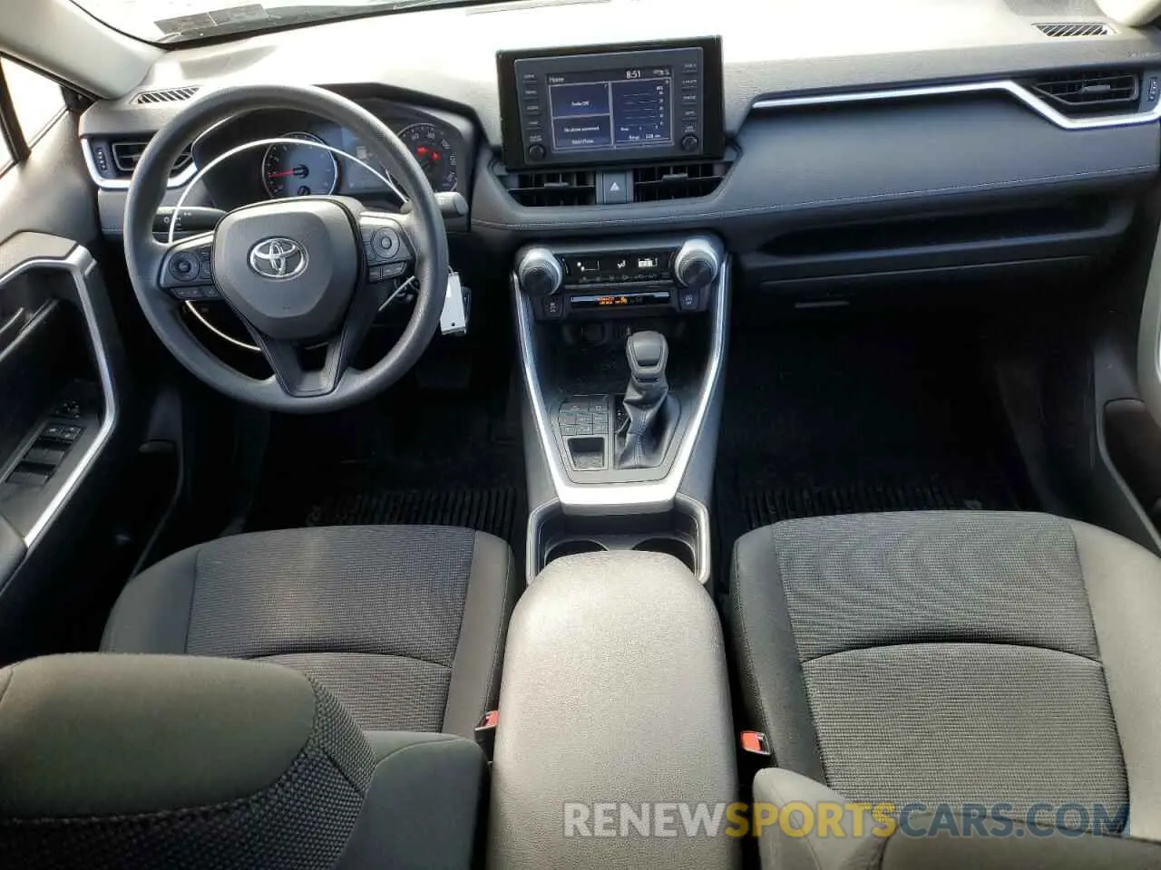 8 fotografías del automóvil dañado JTMF1RFV8KD002525 TOYOTA RAV4 2019