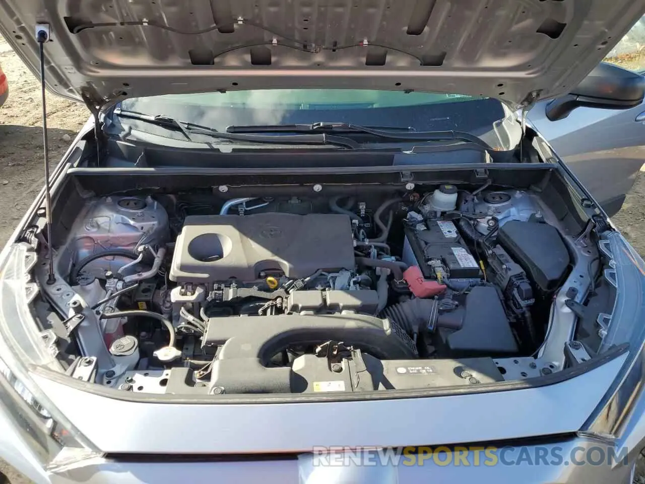 12 fotografías del automóvil dañado JTMF1RFV8KD015937 TOYOTA RAV4 2019