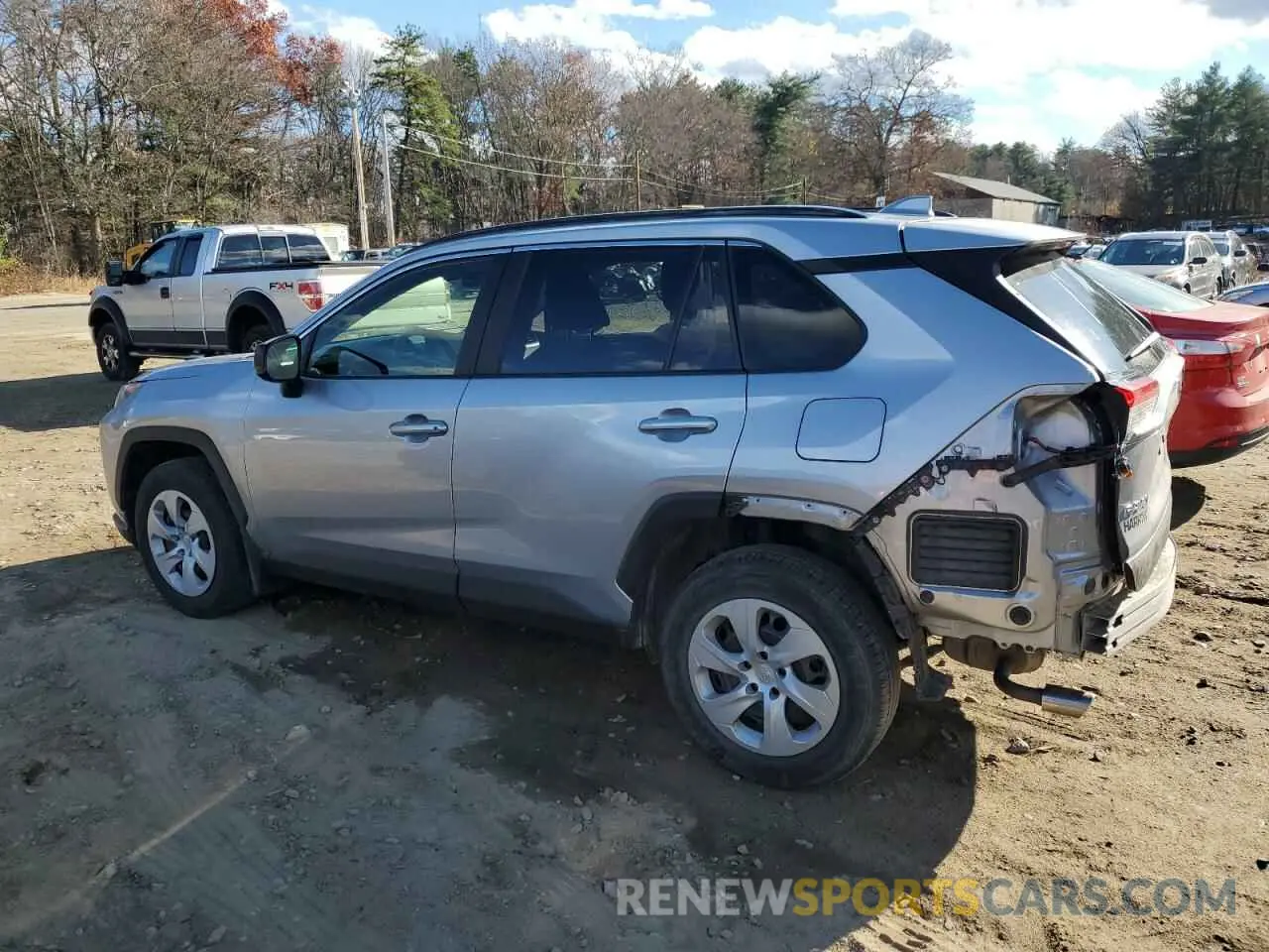 2 fotografías del automóvil dañado JTMF1RFV8KD015937 TOYOTA RAV4 2019
