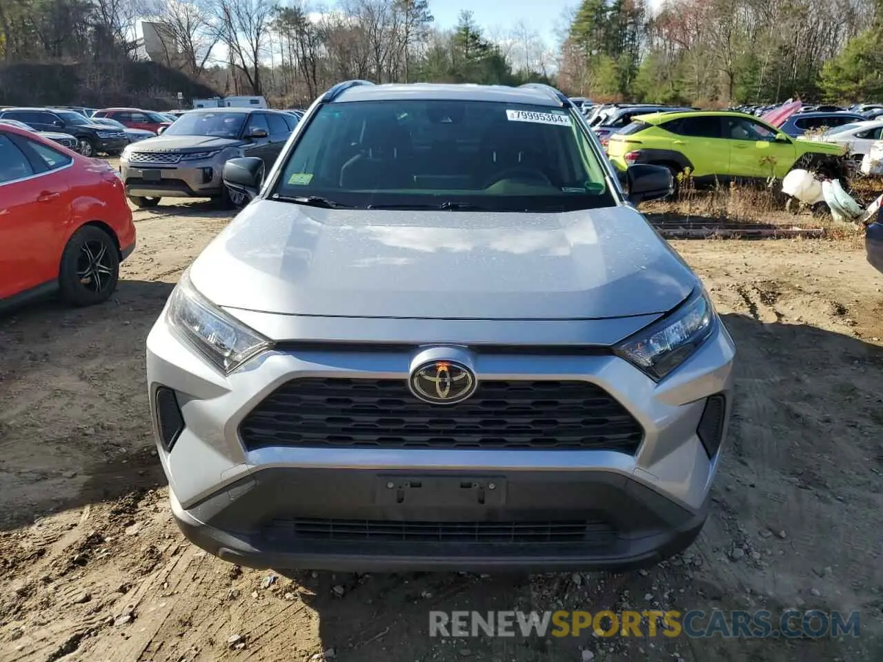 5 fotografías del automóvil dañado JTMF1RFV8KD015937 TOYOTA RAV4 2019