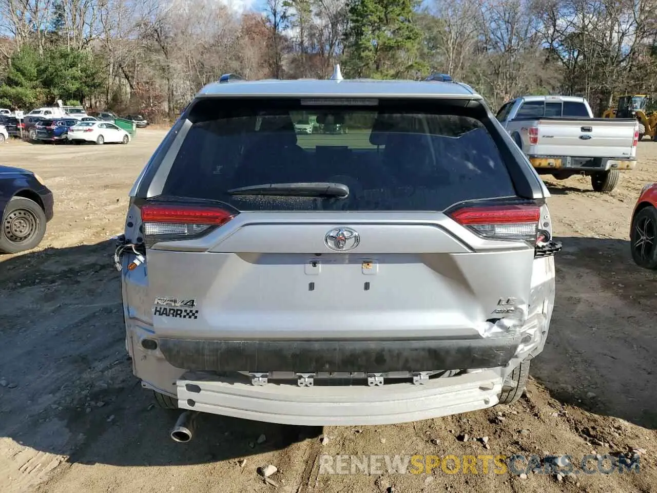 6 fotografías del automóvil dañado JTMF1RFV8KD015937 TOYOTA RAV4 2019