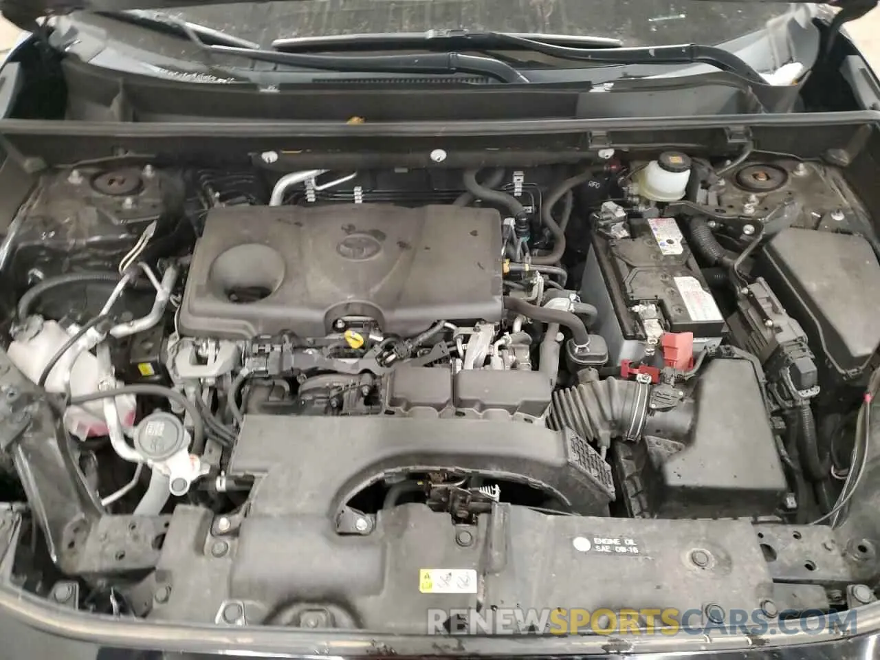11 fotografías del automóvil dañado JTMF1RFV8KJ011212 TOYOTA RAV4 2019