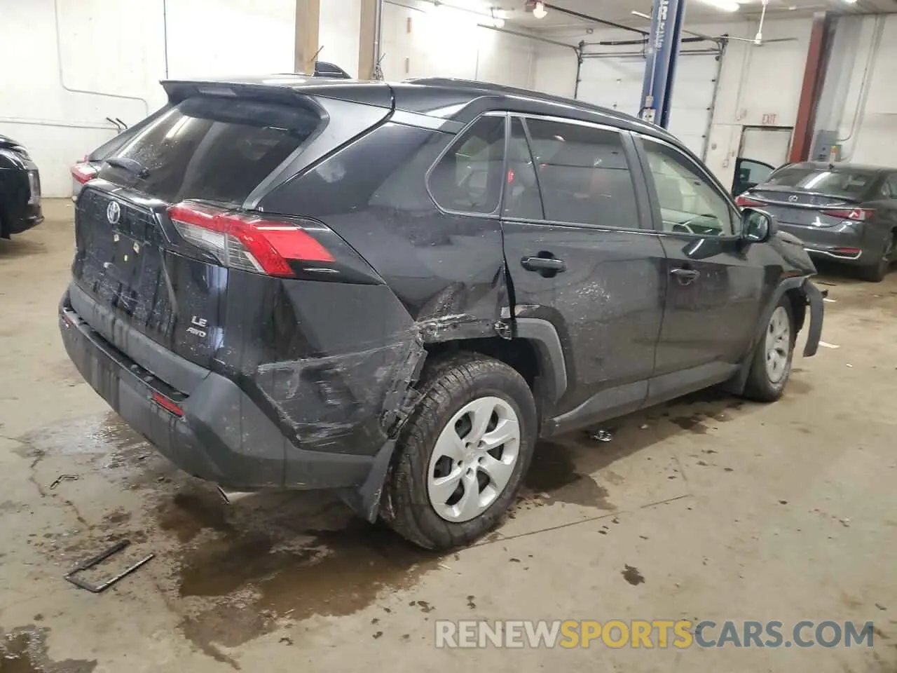 3 fotografías del automóvil dañado JTMF1RFV8KJ011212 TOYOTA RAV4 2019