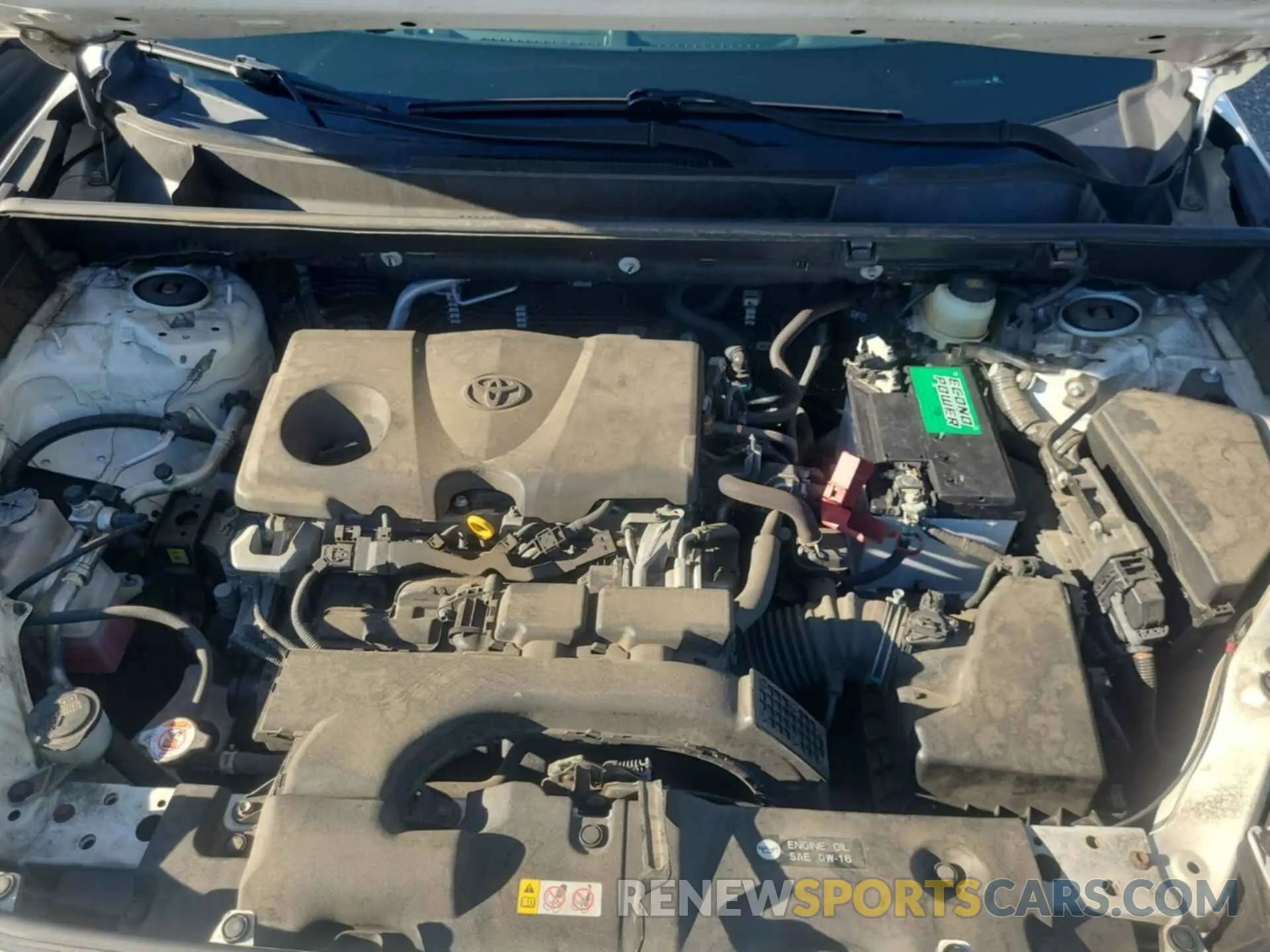 12 fotografías del automóvil dañado JTMF1RFV9KD032276 TOYOTA RAV4 2019
