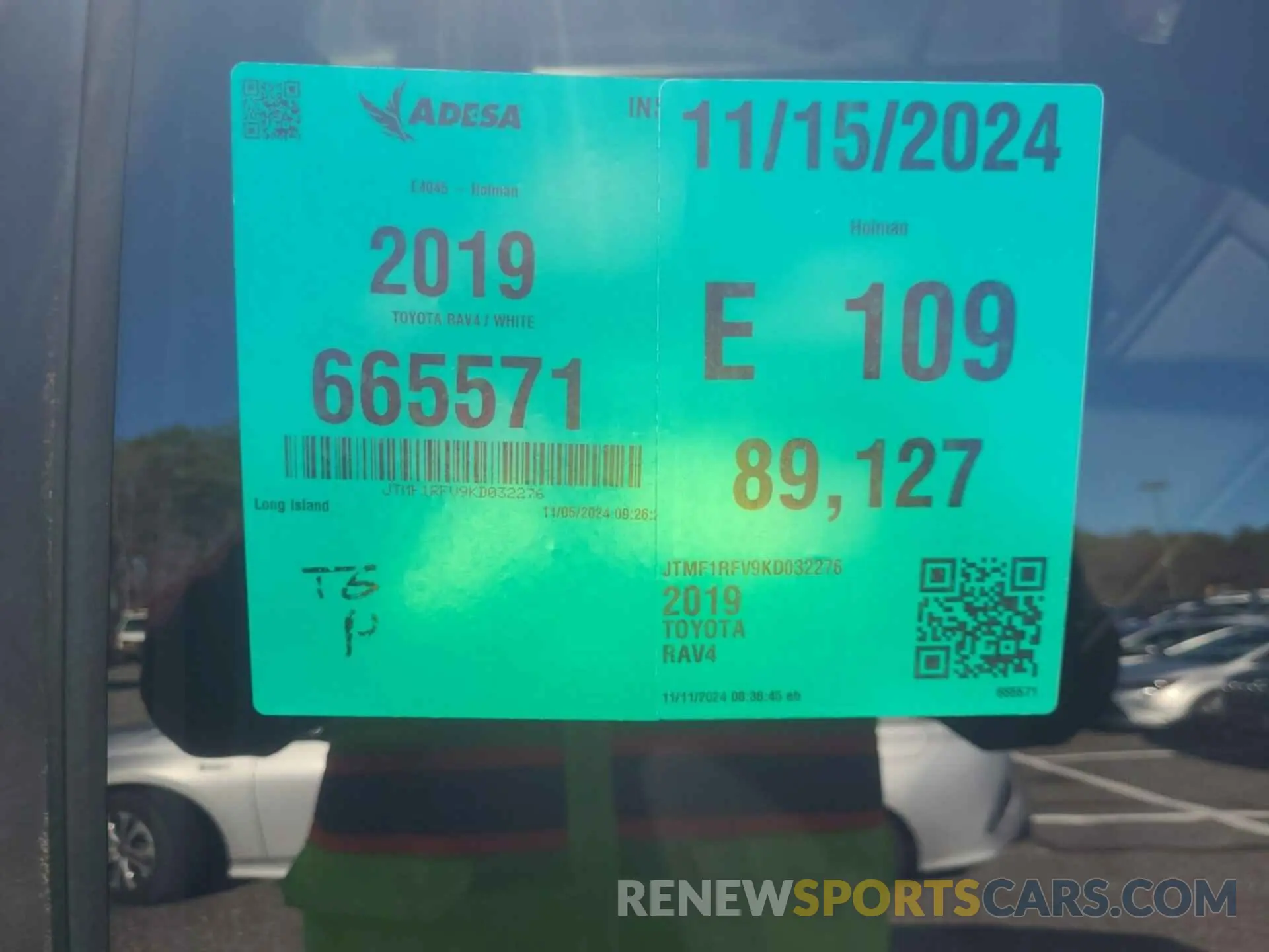 28 fotografías del automóvil dañado JTMF1RFV9KD032276 TOYOTA RAV4 2019
