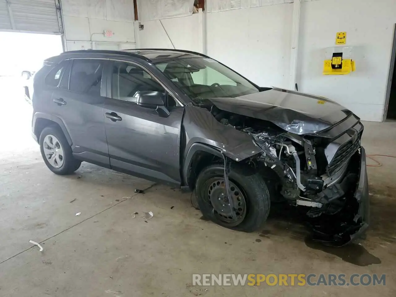 4 fotografías del automóvil dañado JTMF1RFVXKD024087 TOYOTA RAV4 2019