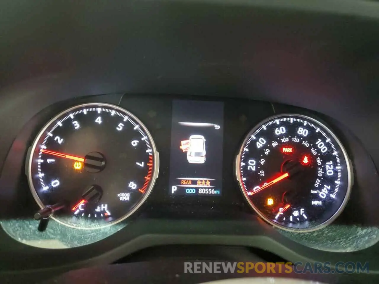 9 fotografías del automóvil dañado JTMF1RFVXKD024087 TOYOTA RAV4 2019