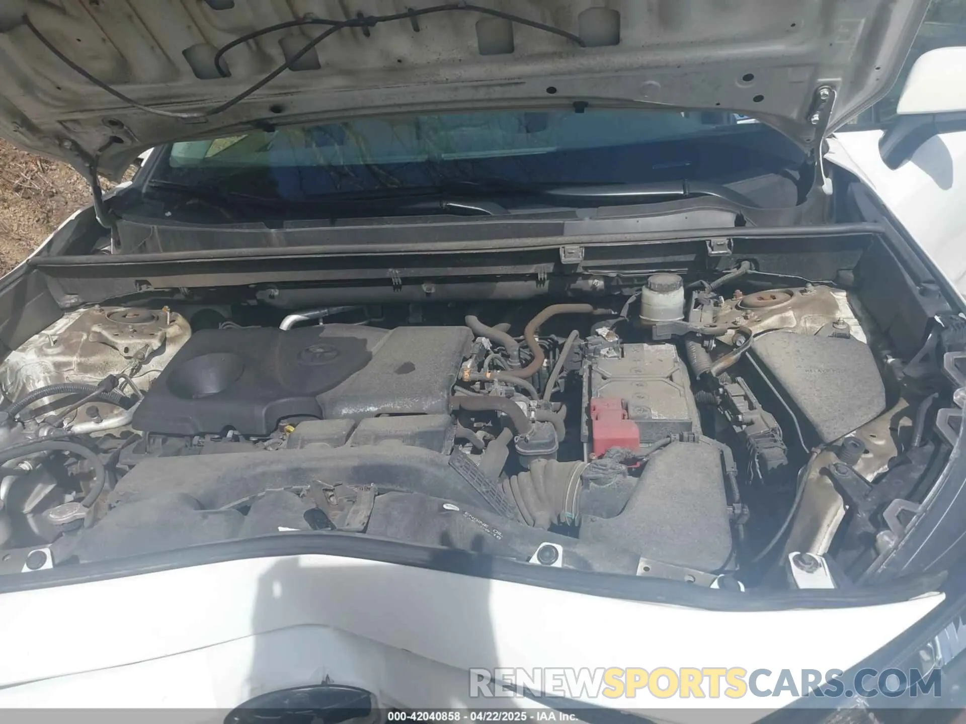 10 fotografías del automóvil dañado JTMG1RFV0KD043865 TOYOTA RAV4 2019