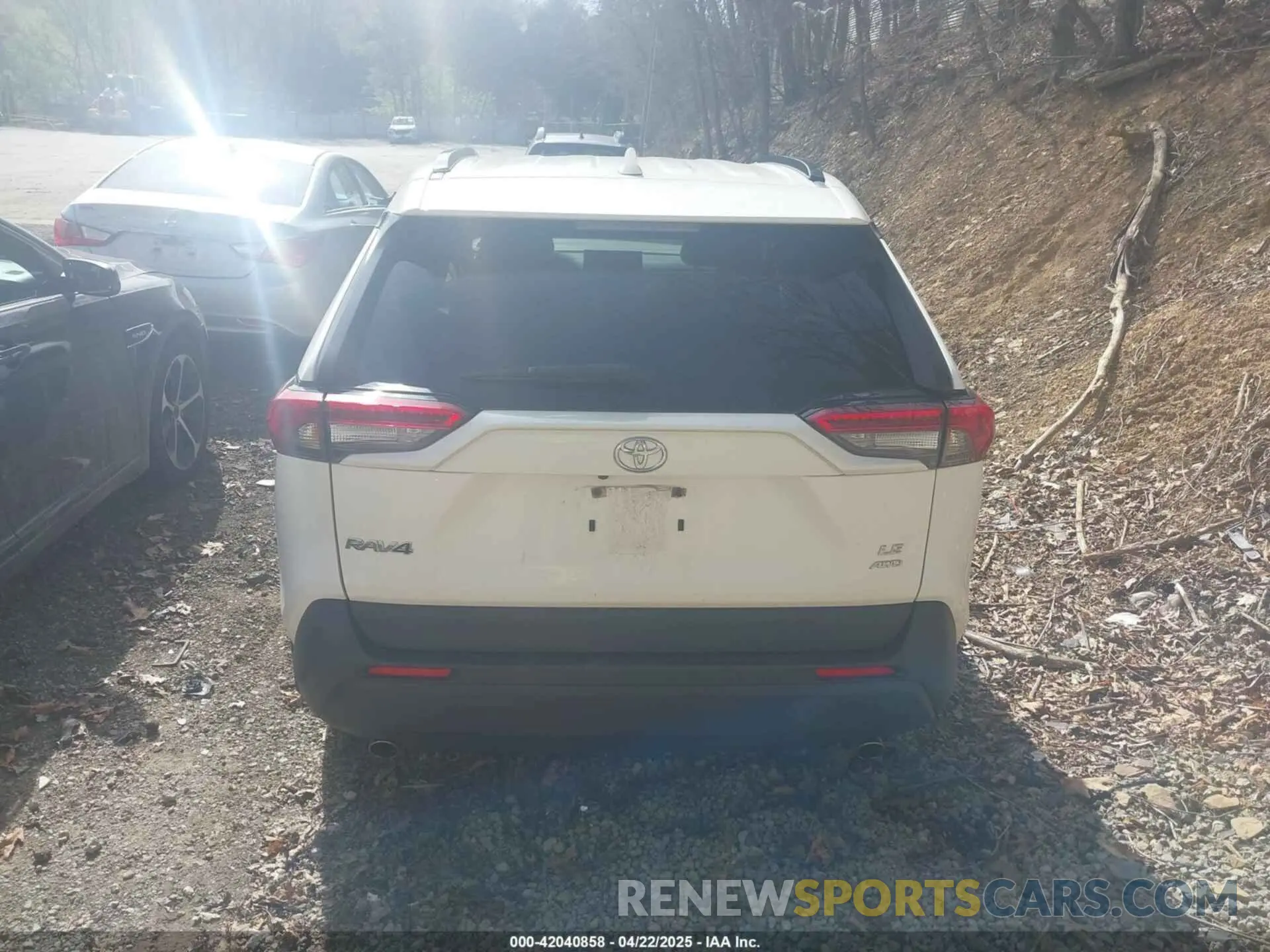 17 fotografías del automóvil dañado JTMG1RFV0KD043865 TOYOTA RAV4 2019