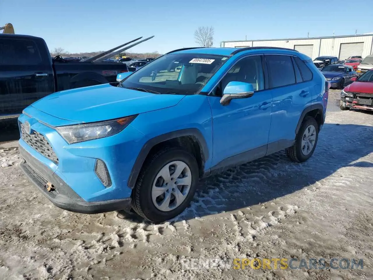 1 fotografías del automóvil dañado JTMG1RFV1KD008686 TOYOTA RAV4 2019
