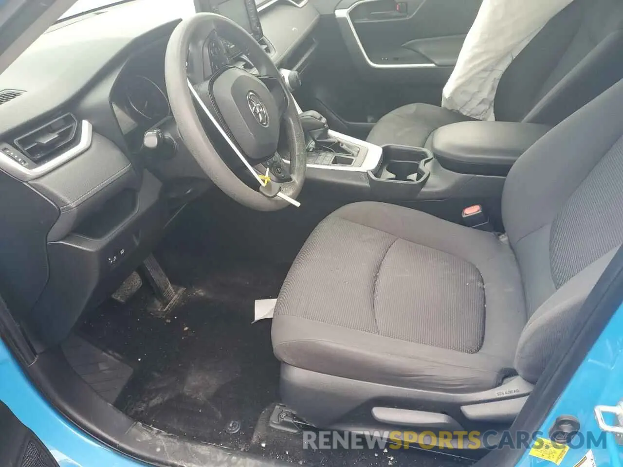 7 fotografías del automóvil dañado JTMG1RFV1KD008686 TOYOTA RAV4 2019