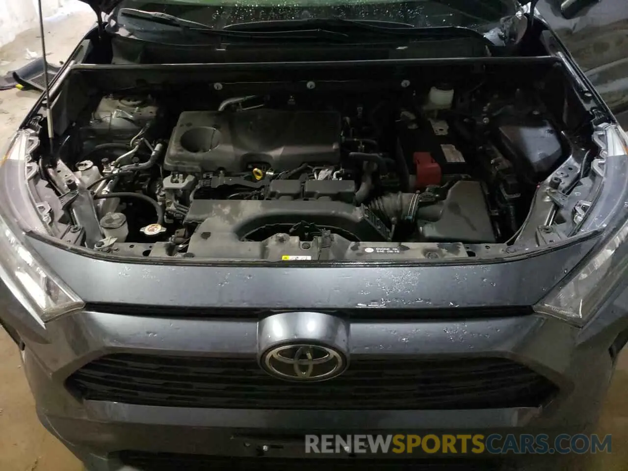 12 fotografías del automóvil dañado JTMG1RFV1KD014231 TOYOTA RAV4 2019