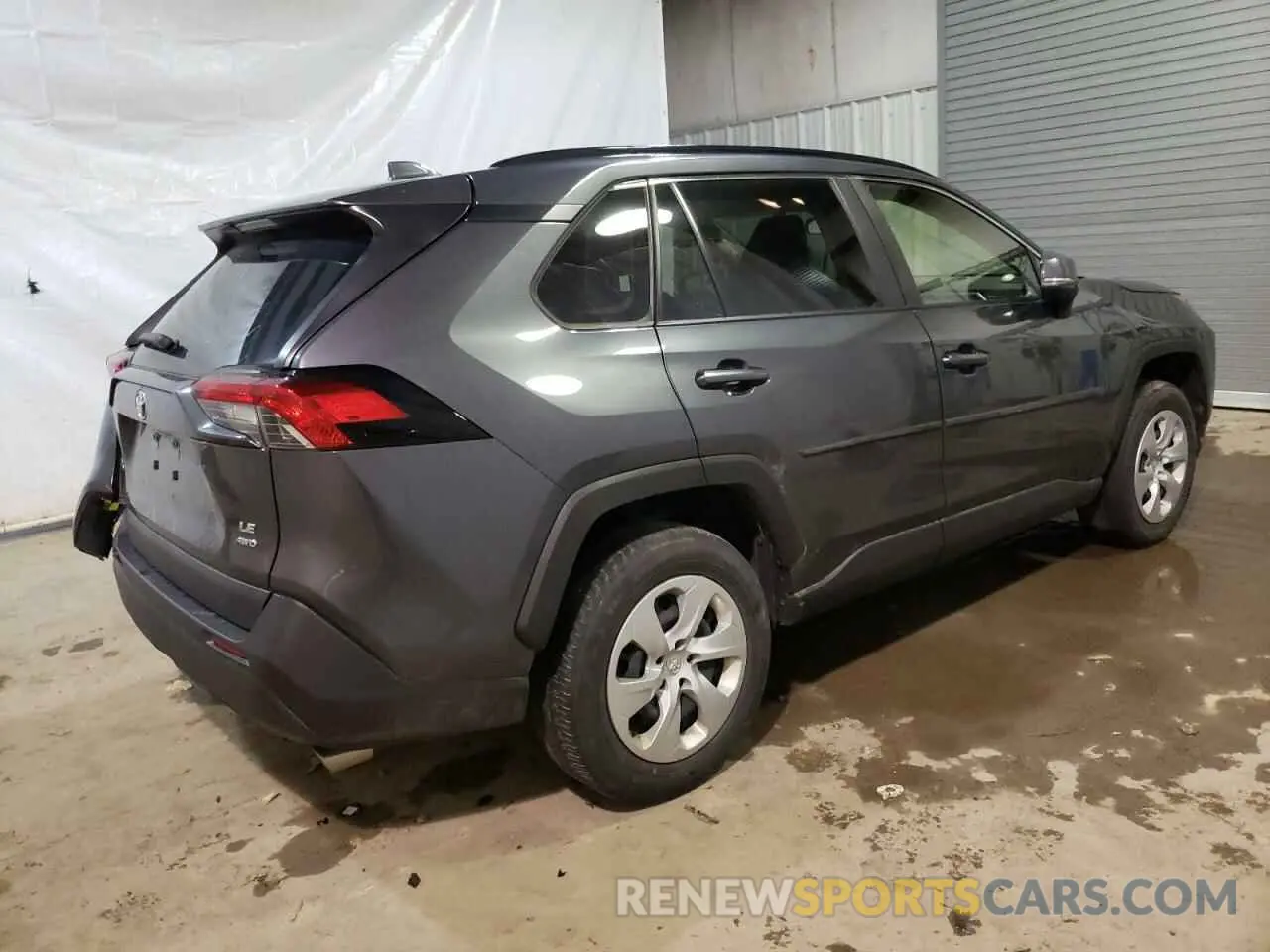 3 fotografías del automóvil dañado JTMG1RFV1KD014231 TOYOTA RAV4 2019