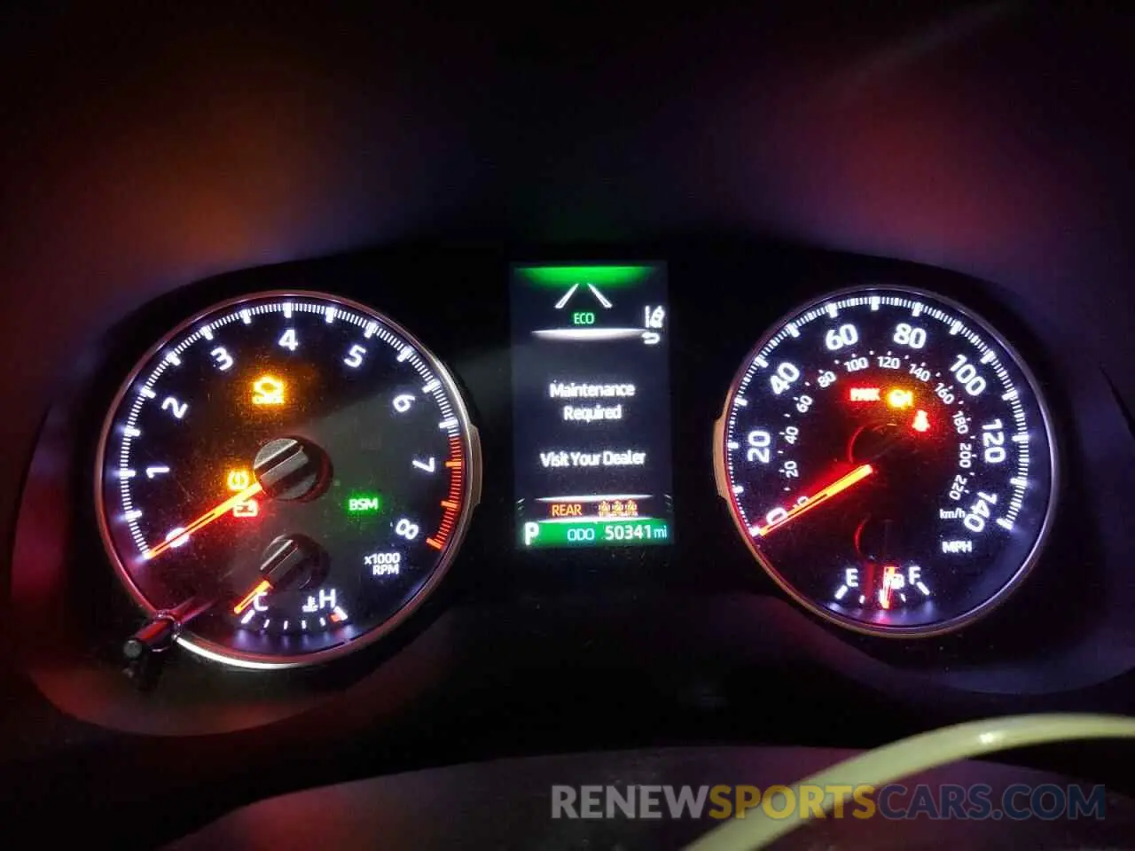 9 fotografías del automóvil dañado JTMG1RFV1KD014231 TOYOTA RAV4 2019