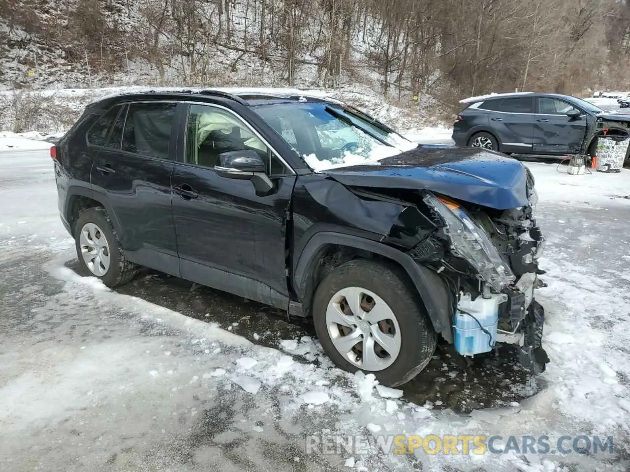 4 fotografías del automóvil dañado JTMG1RFV1KD033183 TOYOTA RAV4 2019