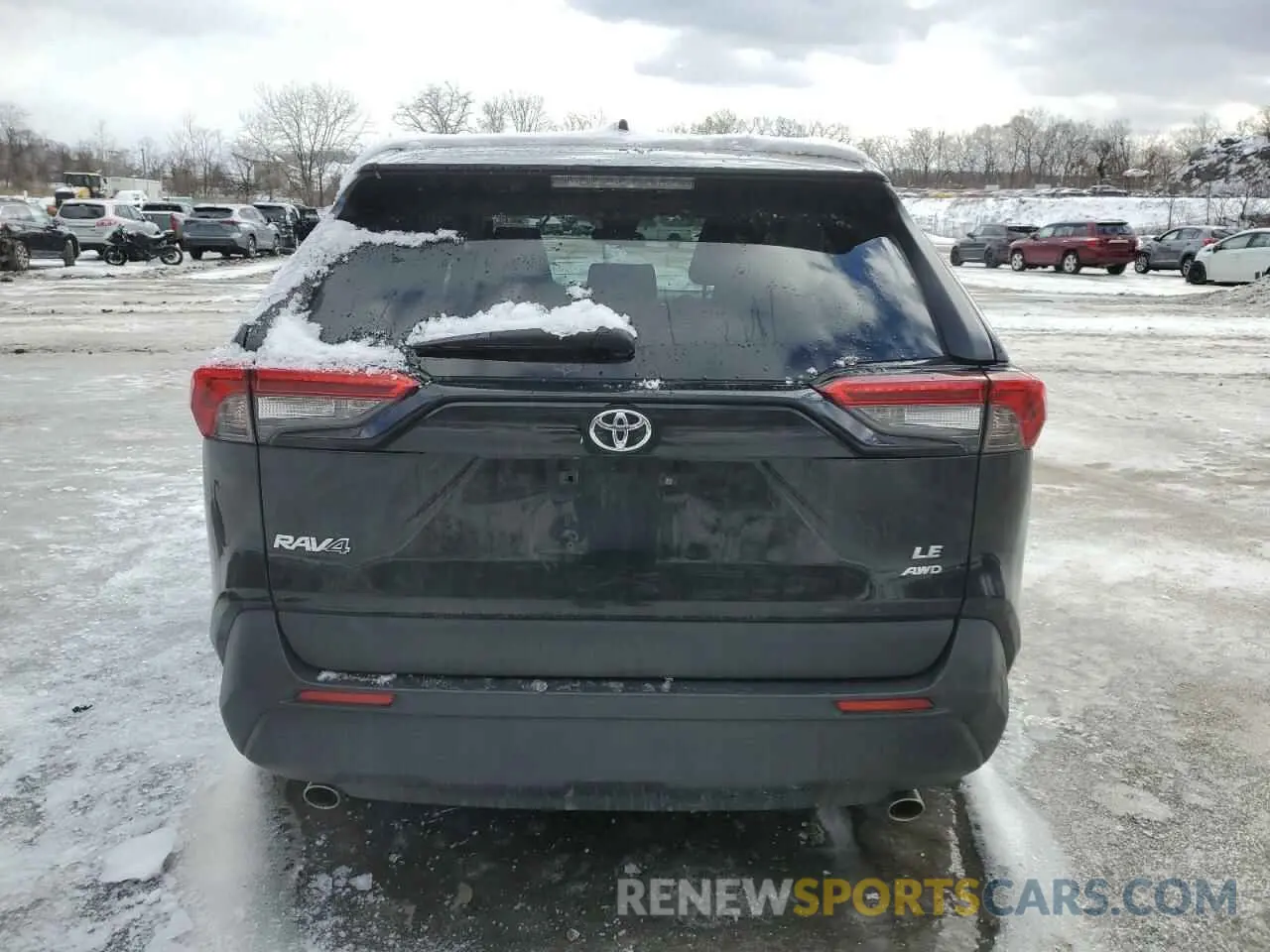 6 fotografías del automóvil dañado JTMG1RFV1KD033183 TOYOTA RAV4 2019