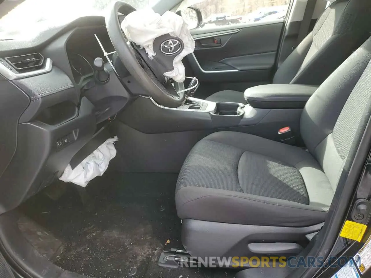 7 fotografías del automóvil dañado JTMG1RFV1KD033183 TOYOTA RAV4 2019