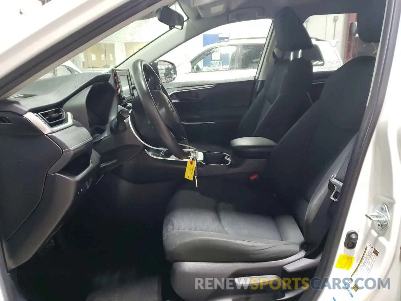 7 fotografías del automóvil dañado JTMG1RFV1KJ010407 TOYOTA RAV4 2019