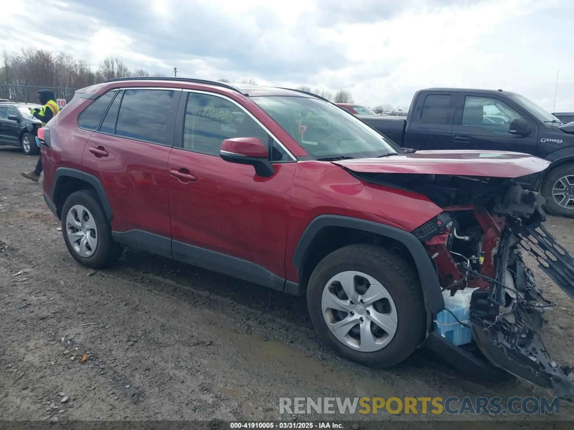 1 fotografías del automóvil dañado JTMG1RFV2KD005523 TOYOTA RAV4 2019