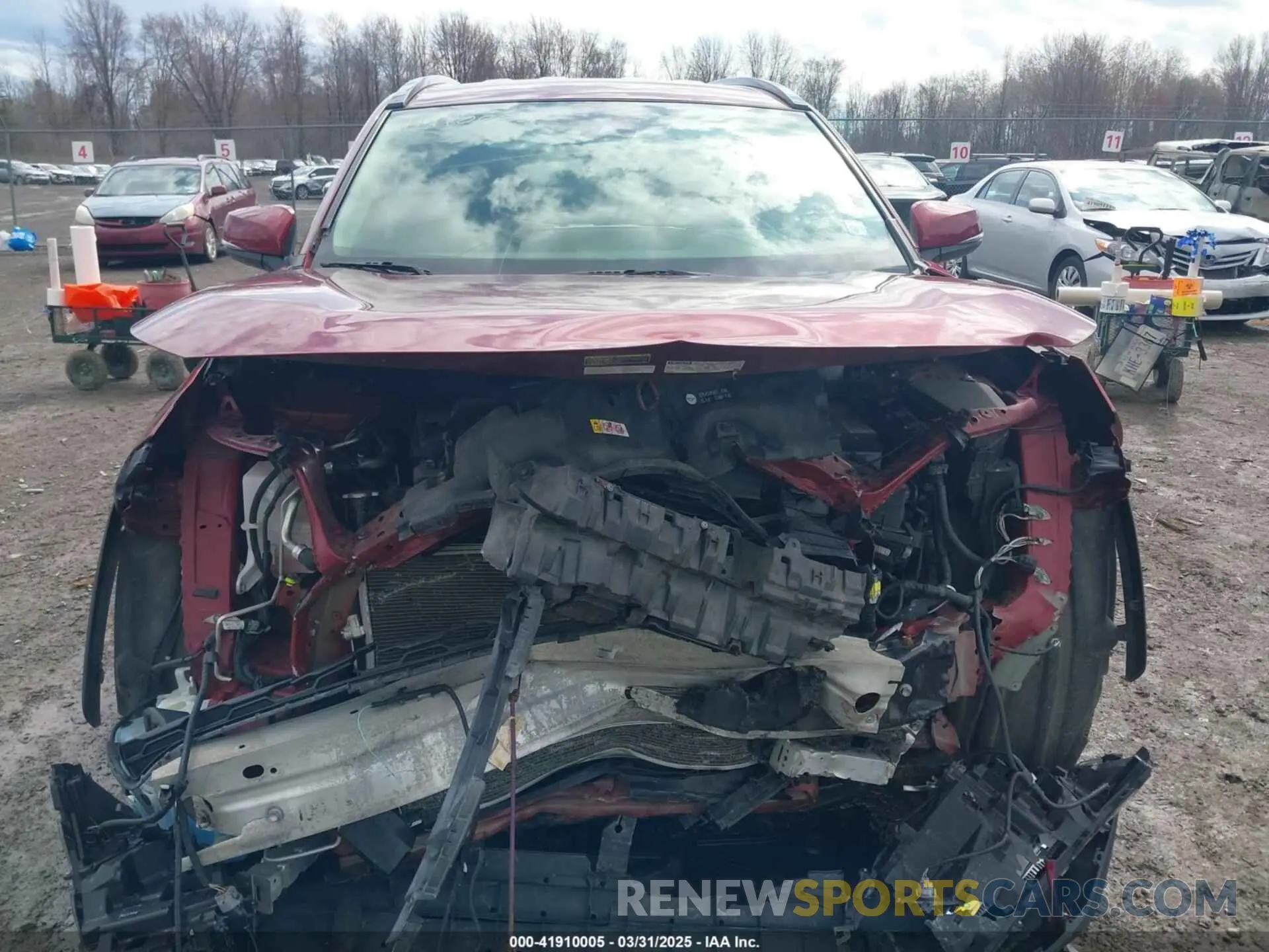 13 fotografías del automóvil dañado JTMG1RFV2KD005523 TOYOTA RAV4 2019