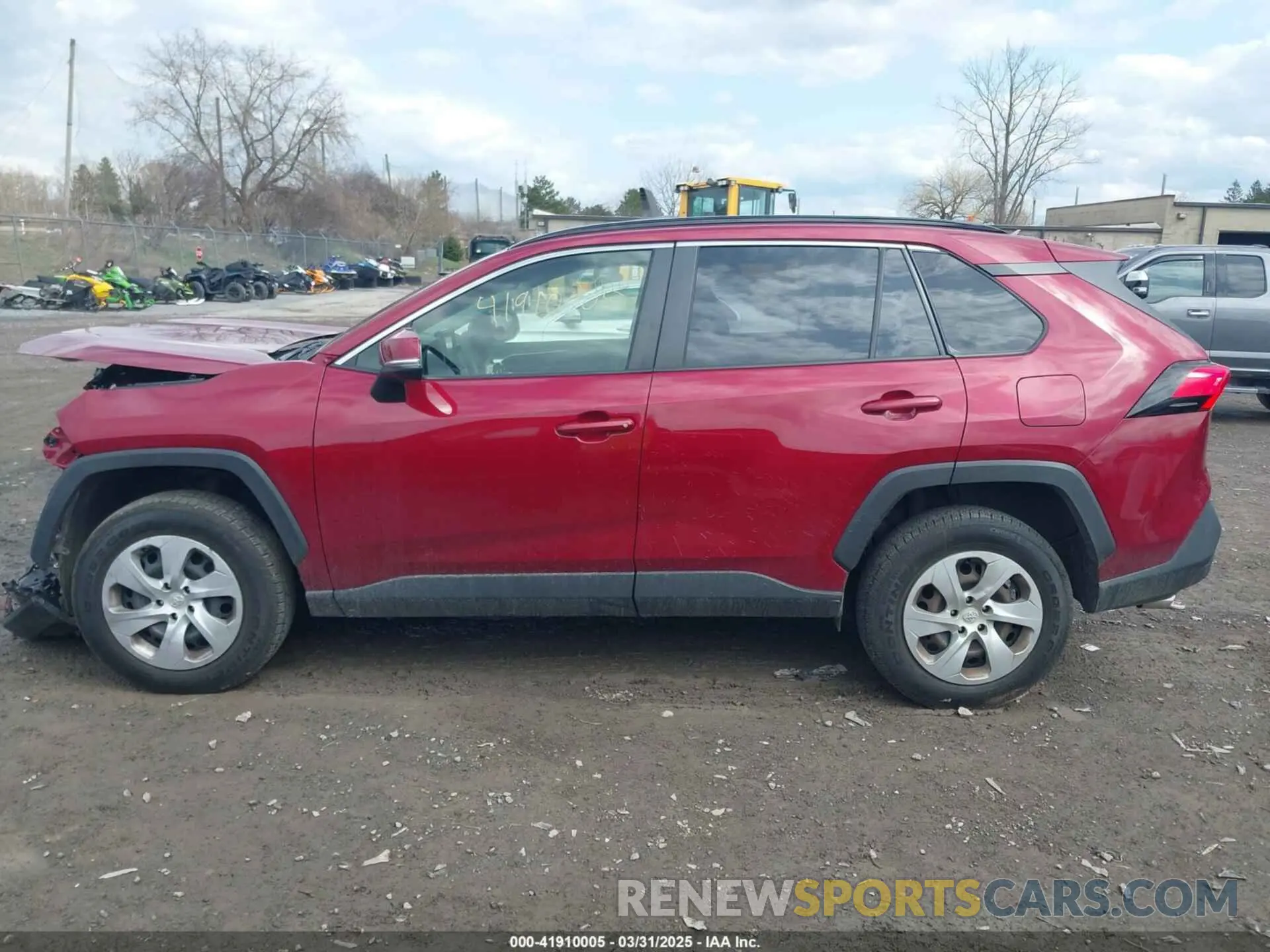 15 fotografías del automóvil dañado JTMG1RFV2KD005523 TOYOTA RAV4 2019
