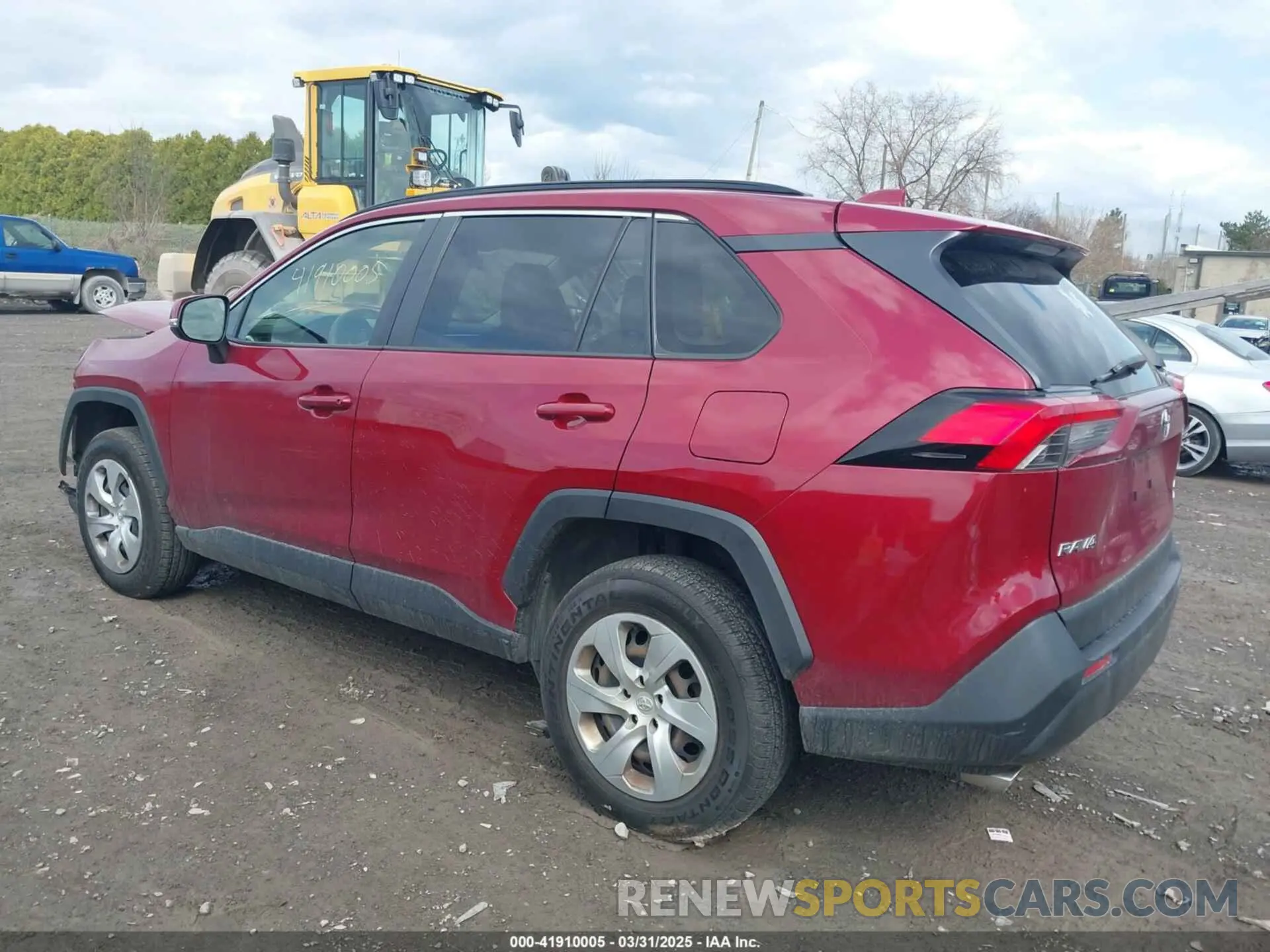 3 fotografías del automóvil dañado JTMG1RFV2KD005523 TOYOTA RAV4 2019
