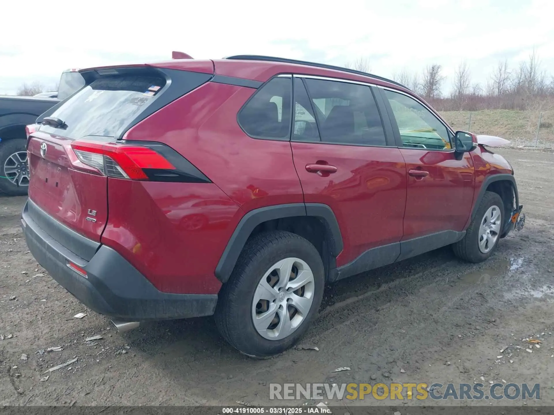 4 fotografías del automóvil dañado JTMG1RFV2KD005523 TOYOTA RAV4 2019