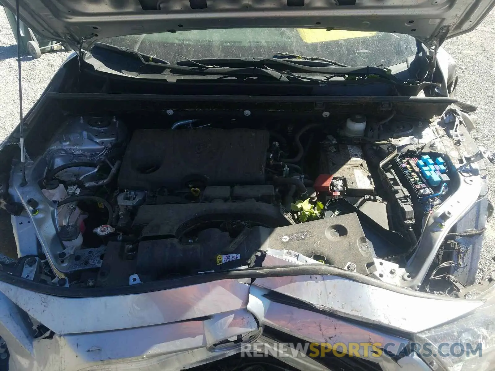 7 fotografías del automóvil dañado JTMG1RFV2KJ016149 TOYOTA RAV4 2019
