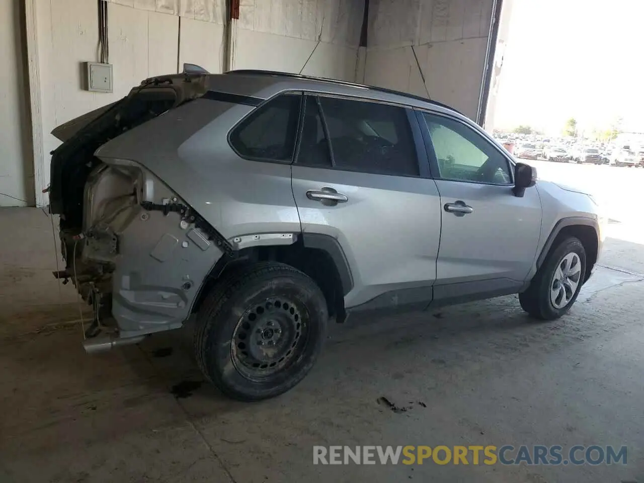 3 fotografías del automóvil dañado JTMG1RFV2KJ021318 TOYOTA RAV4 2019