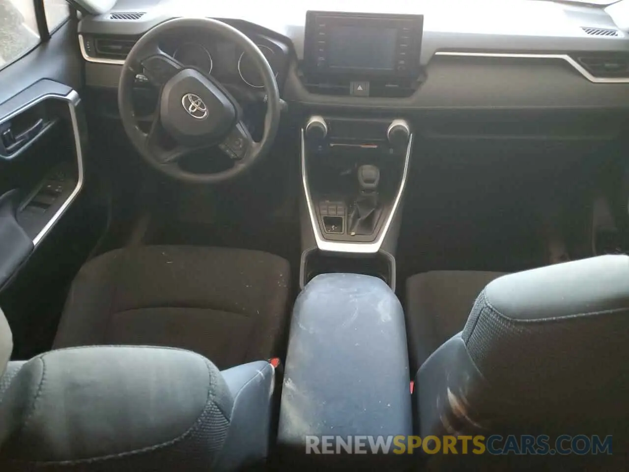 8 fotografías del automóvil dañado JTMG1RFV2KJ021318 TOYOTA RAV4 2019