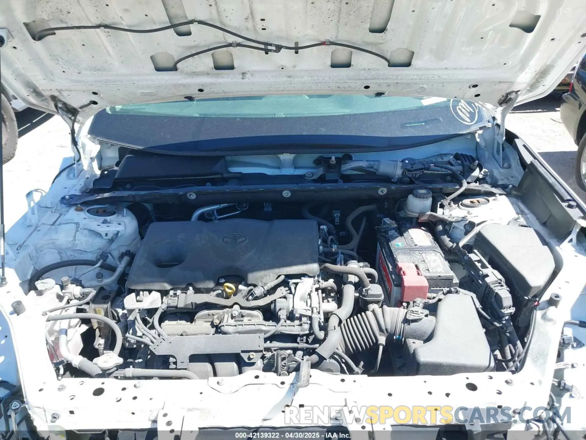 10 fotografías del automóvil dañado JTMG1RFV3KD007040 TOYOTA RAV4 2019
