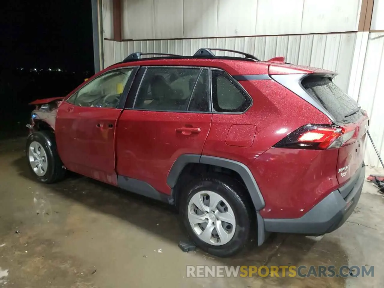 2 fotografías del automóvil dañado JTMG1RFV3KD041267 TOYOTA RAV4 2019