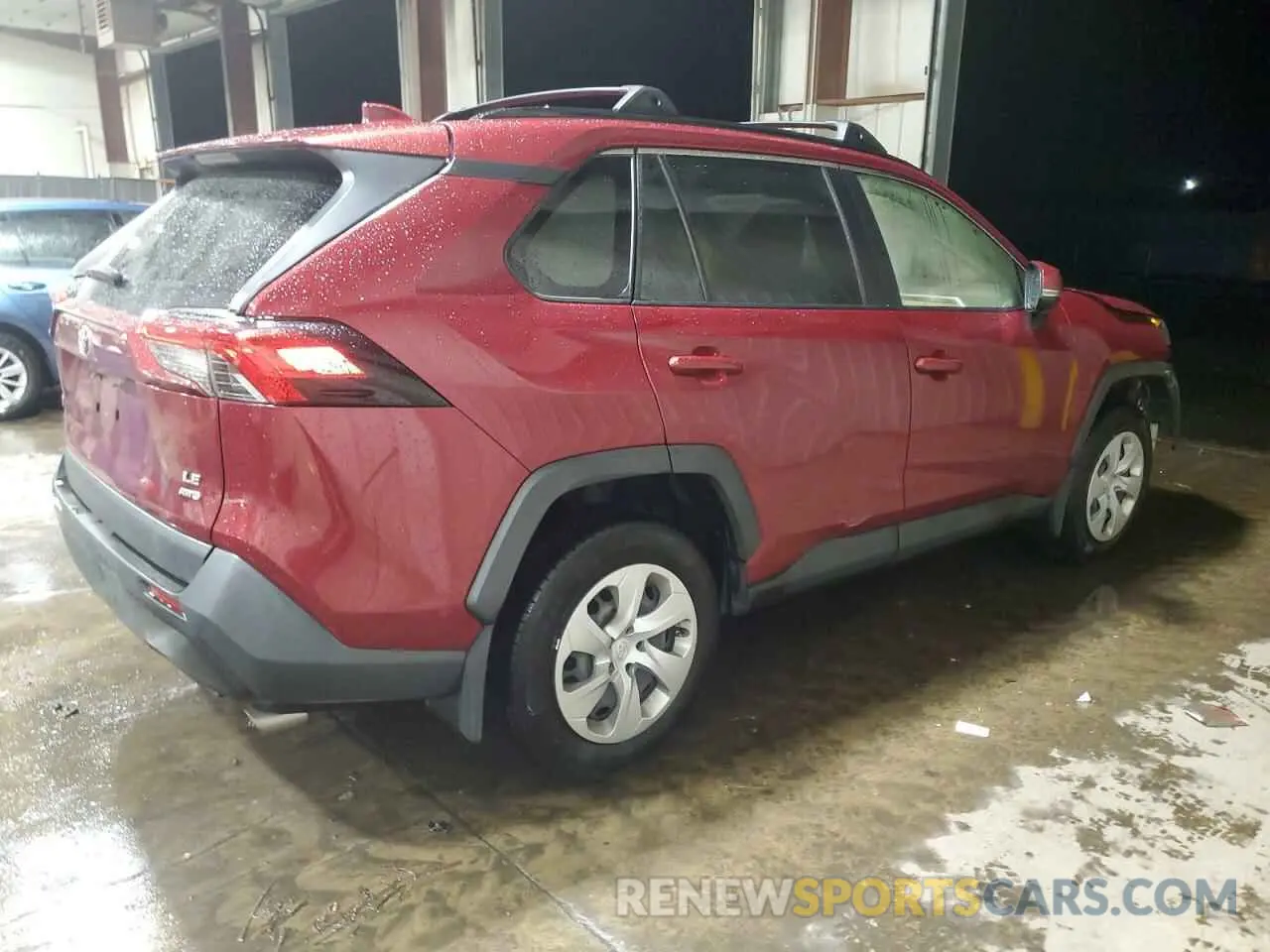 3 fotografías del automóvil dañado JTMG1RFV3KD041267 TOYOTA RAV4 2019