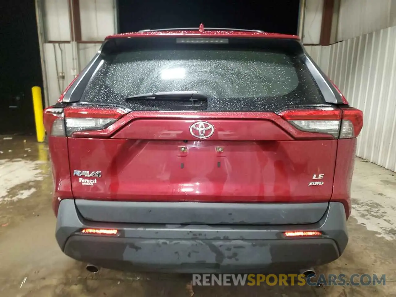 6 fotografías del automóvil dañado JTMG1RFV3KD041267 TOYOTA RAV4 2019