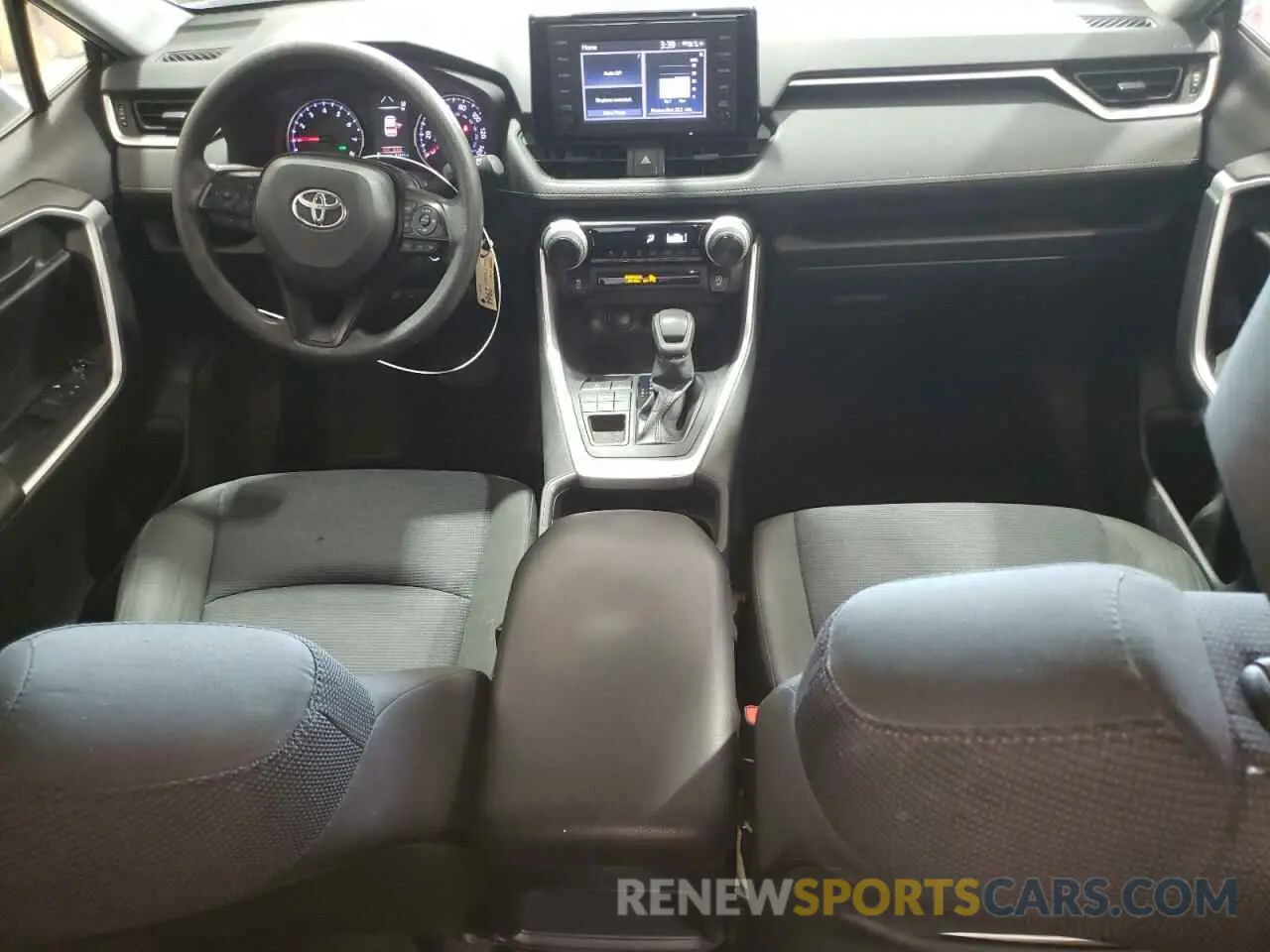 8 fotografías del automóvil dañado JTMG1RFV3KJ007024 TOYOTA RAV4 2019
