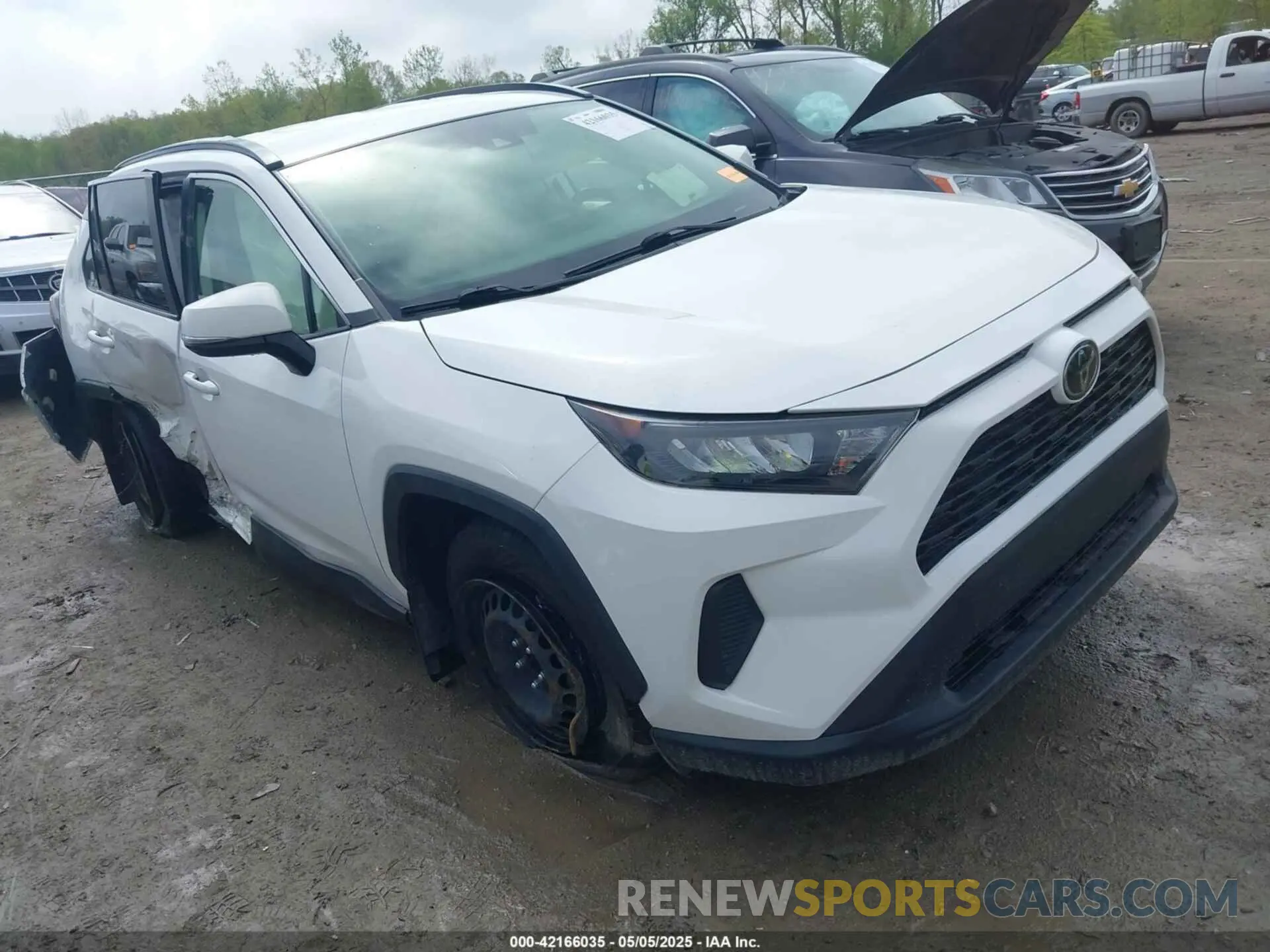 1 fotografías del automóvil dañado JTMG1RFV4KD022825 TOYOTA RAV4 2019