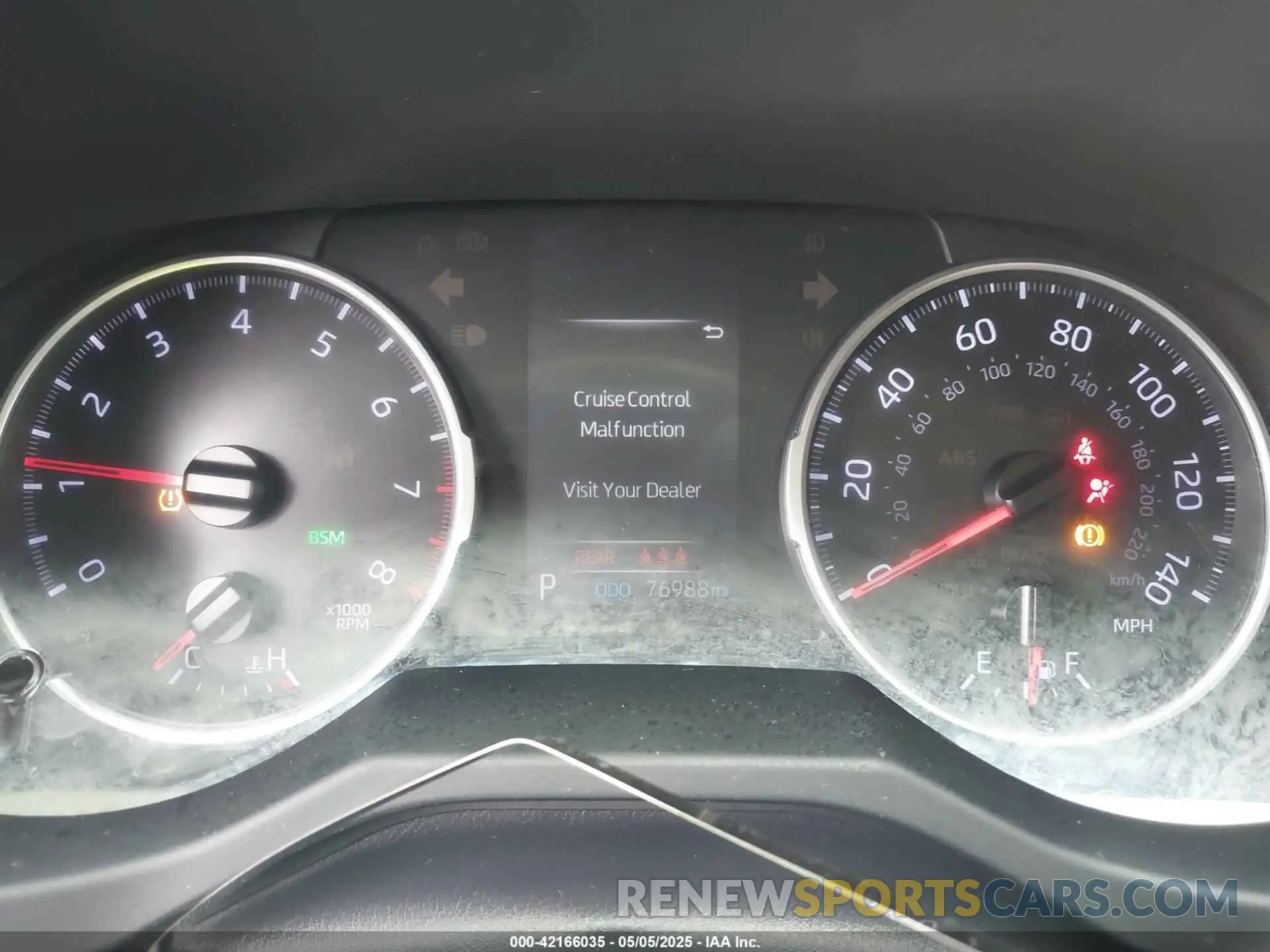 7 fotografías del automóvil dañado JTMG1RFV4KD022825 TOYOTA RAV4 2019