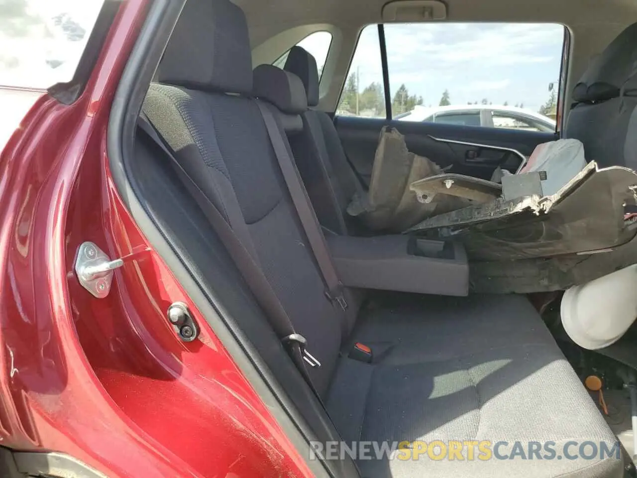 11 fotografías del automóvil dañado JTMG1RFV4KJ016086 TOYOTA RAV4 2019