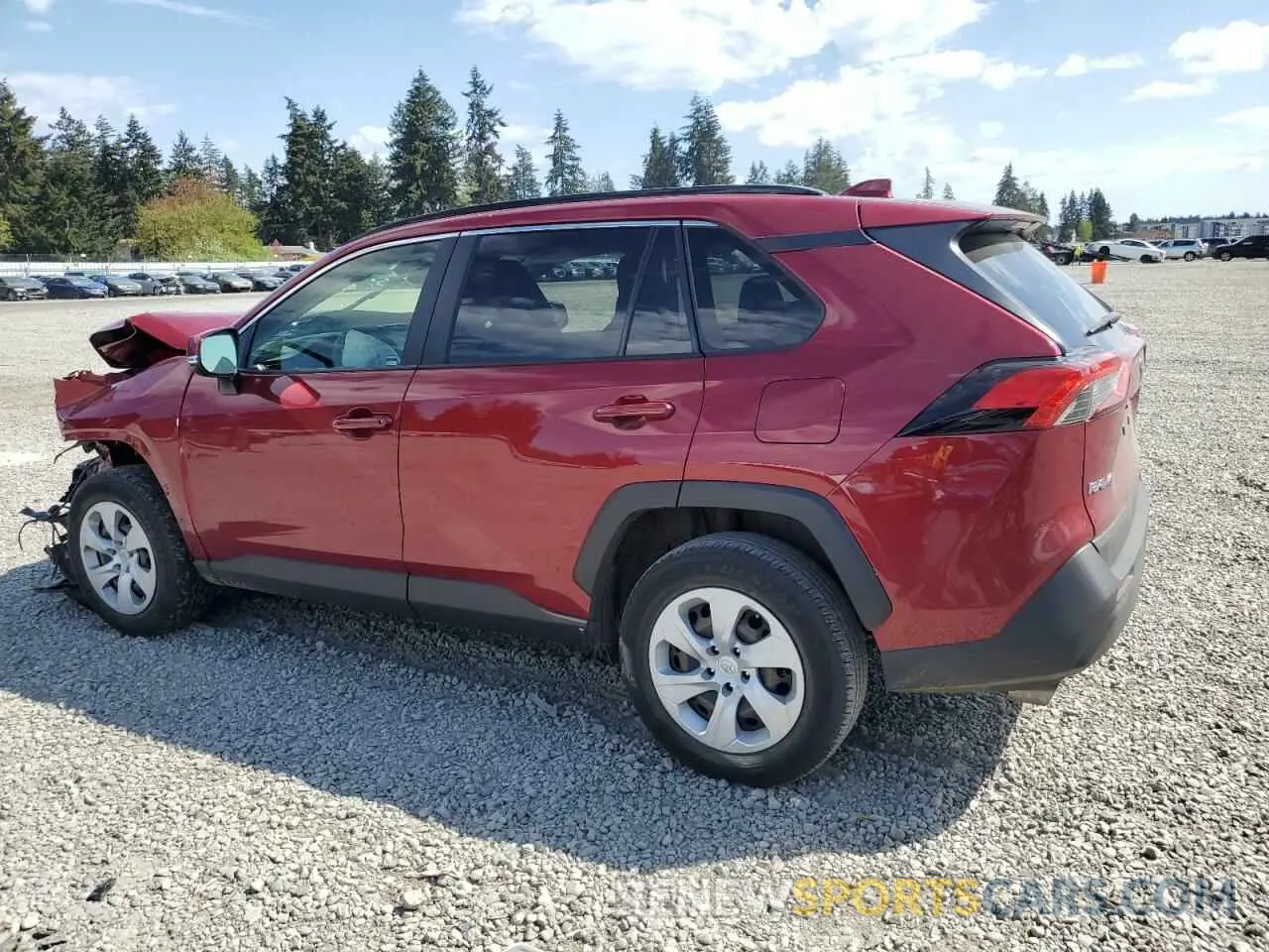 2 fotografías del automóvil dañado JTMG1RFV4KJ016086 TOYOTA RAV4 2019