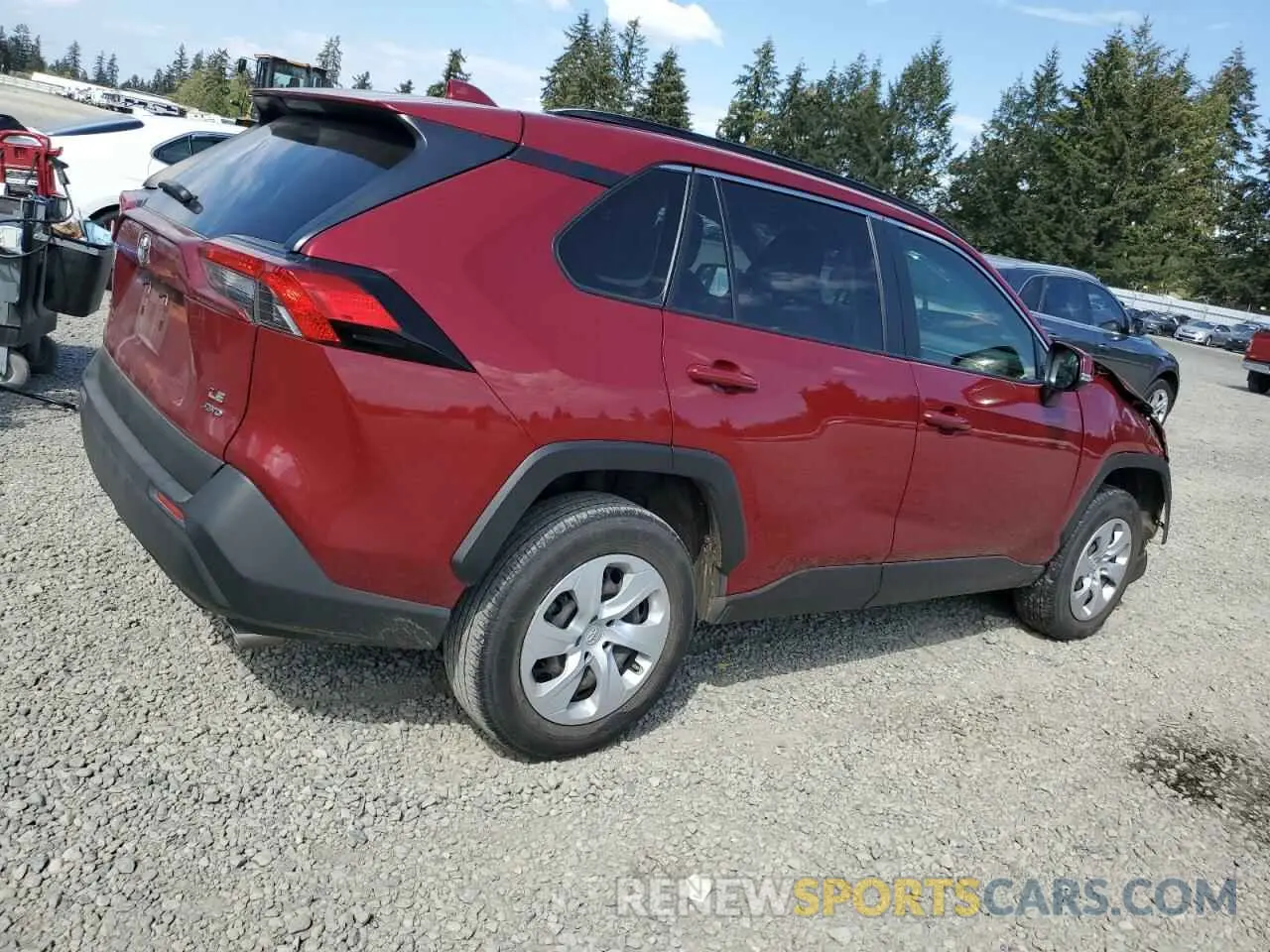 3 fotografías del automóvil dañado JTMG1RFV4KJ016086 TOYOTA RAV4 2019