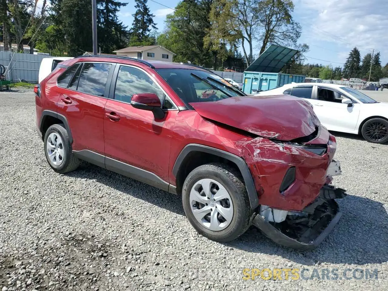 4 fotografías del automóvil dañado JTMG1RFV4KJ016086 TOYOTA RAV4 2019