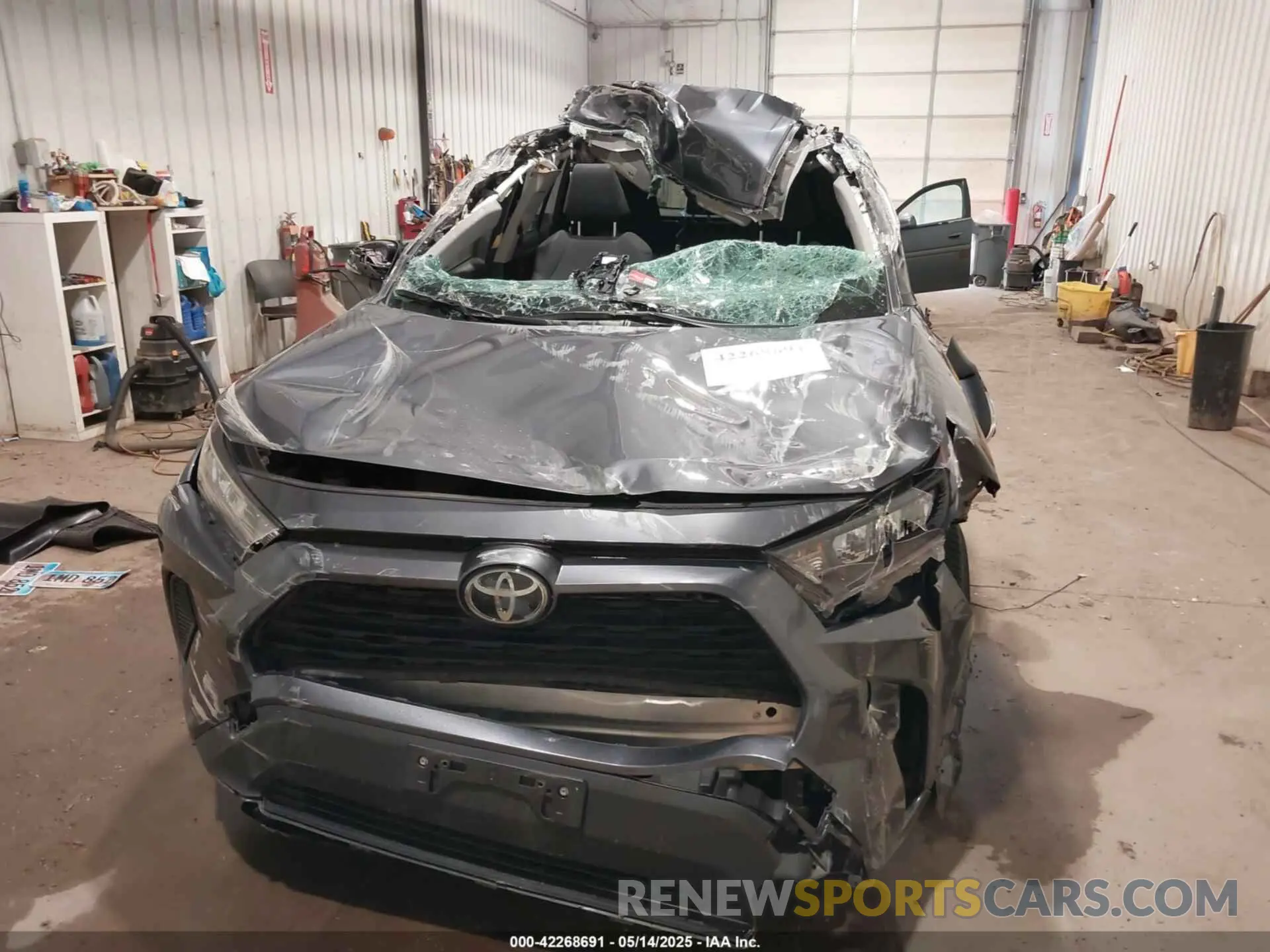 6 fotografías del automóvil dañado JTMG1RFV5KD502307 TOYOTA RAV4 2019