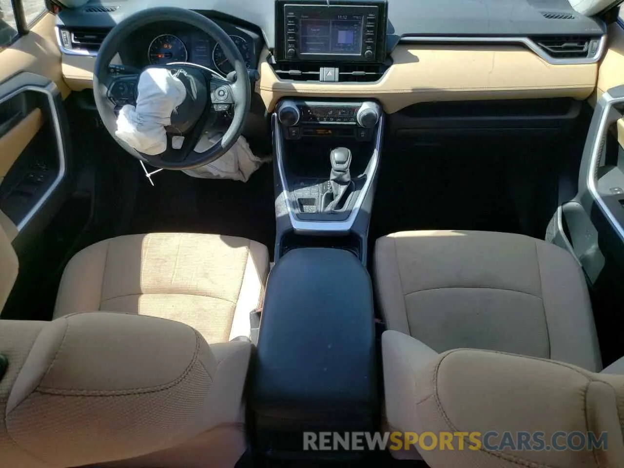 8 fotografías del automóvil dañado JTMG1RFV6KJ011147 TOYOTA RAV4 2019